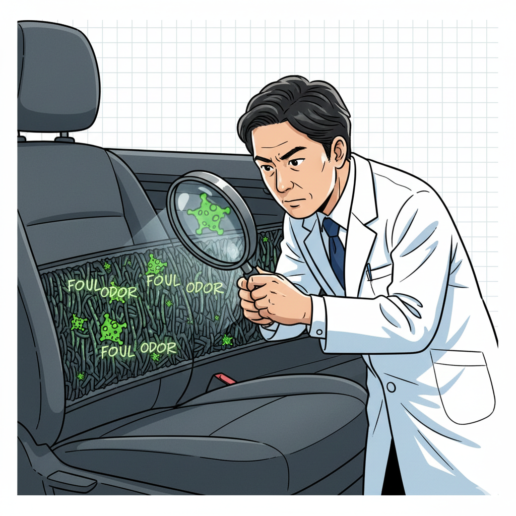 車内 魚の臭い 原因 化学物質