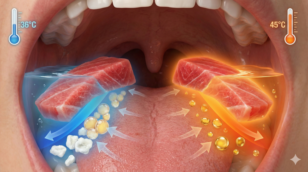 【実験編】口内熱力学が導く「融点」のゴールデンルール