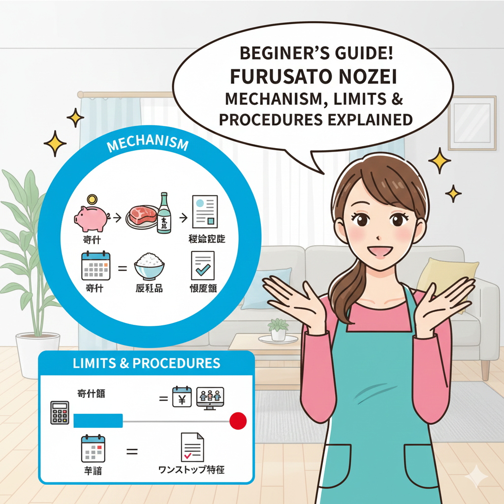 初心者必見！ふるさと納税の仕組みと限度額や手続きを徹底解説