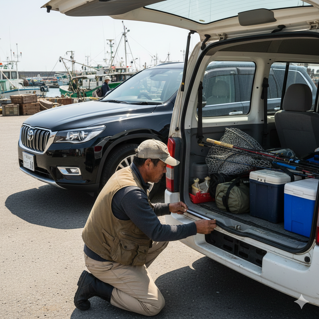釣り車中古