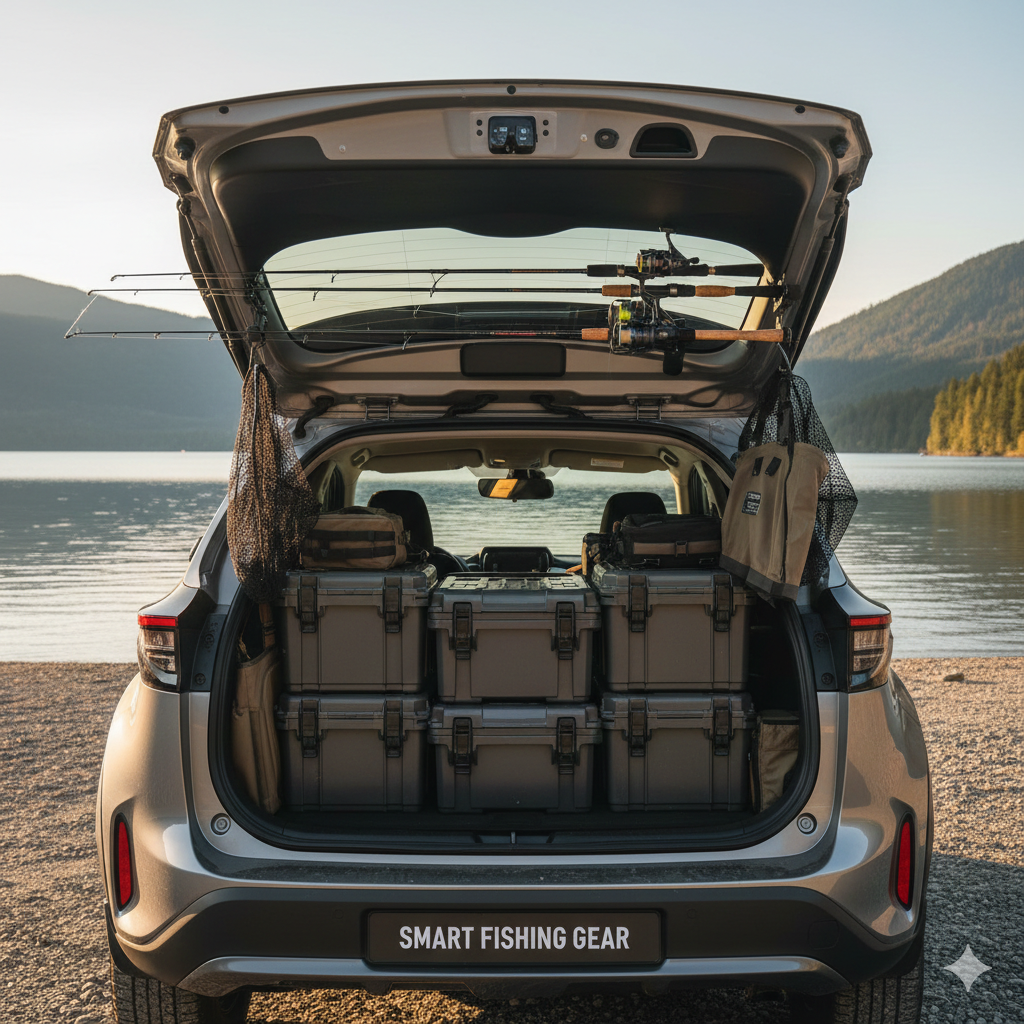 釣り車 コンパクトカー