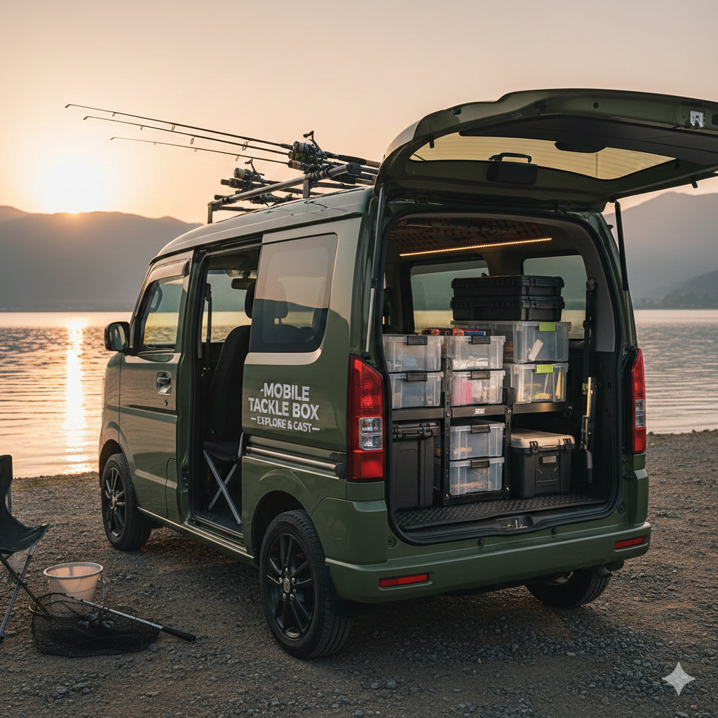 釣り車 軽バン