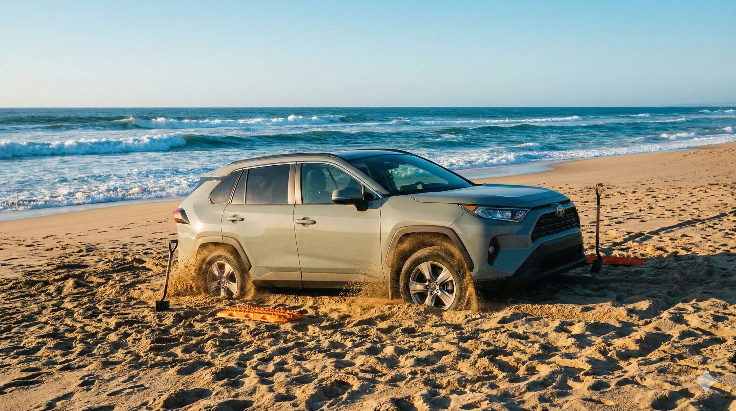 砂浜 スタック 脱出 トラクションコントロール