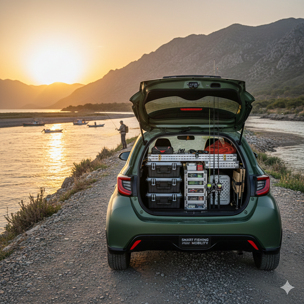 釣り車 コンパクトカー