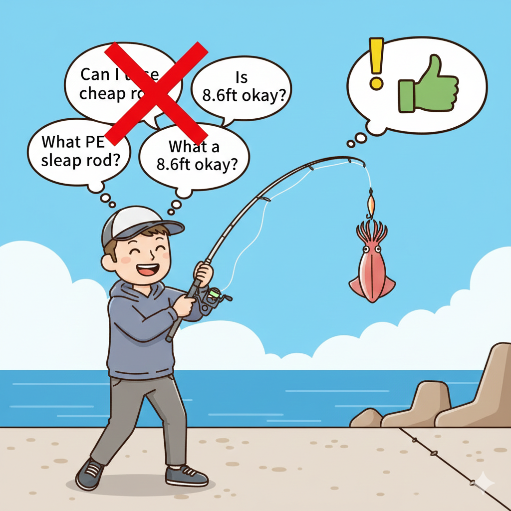 エギングロッド おすすめ 初心者