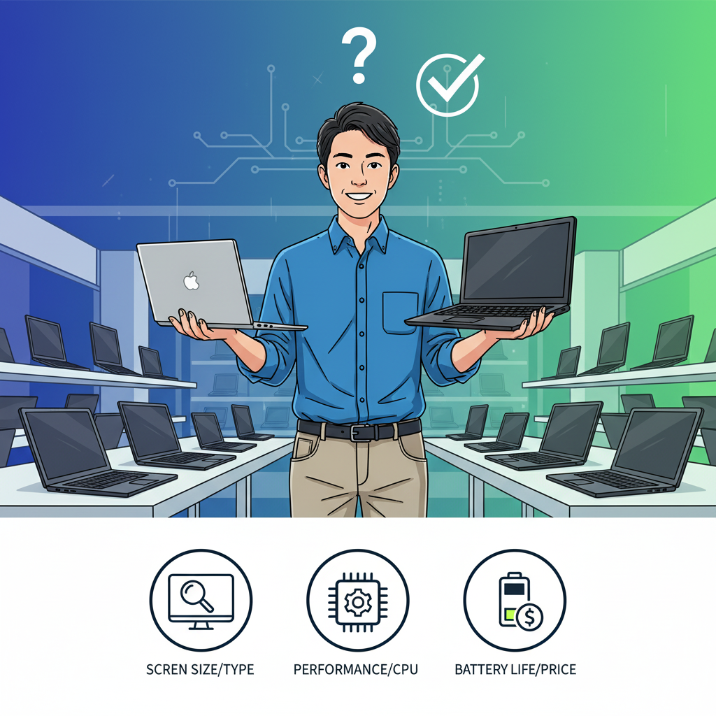 失敗しないノートパソコンの選び方【完全版】