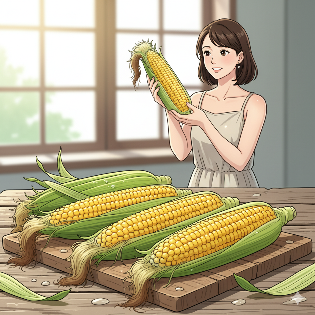 必見！甘いとうもろこしの選び方と鮮度を保つコツ