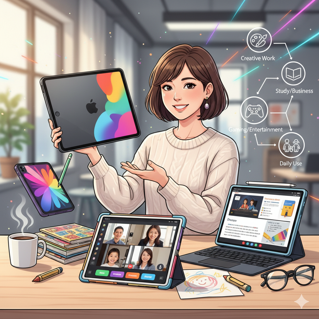失敗しないiPad選び方：用途別おすすめモデル