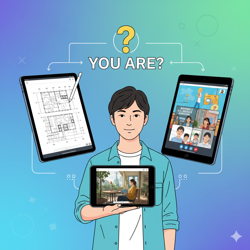 iPadPro・mini・iPadの違い比較！あなたに合うのは？
