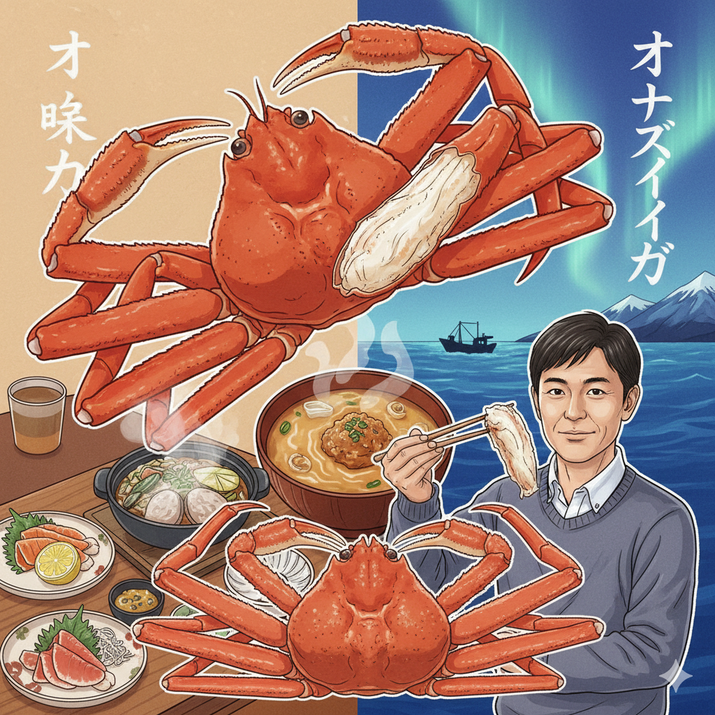 オオズワイガニはまずい？味や旬、ズワイガニとの違い
