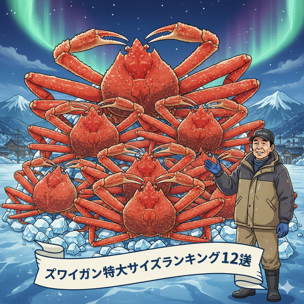 ズワイガニ特大サイズランキング12選