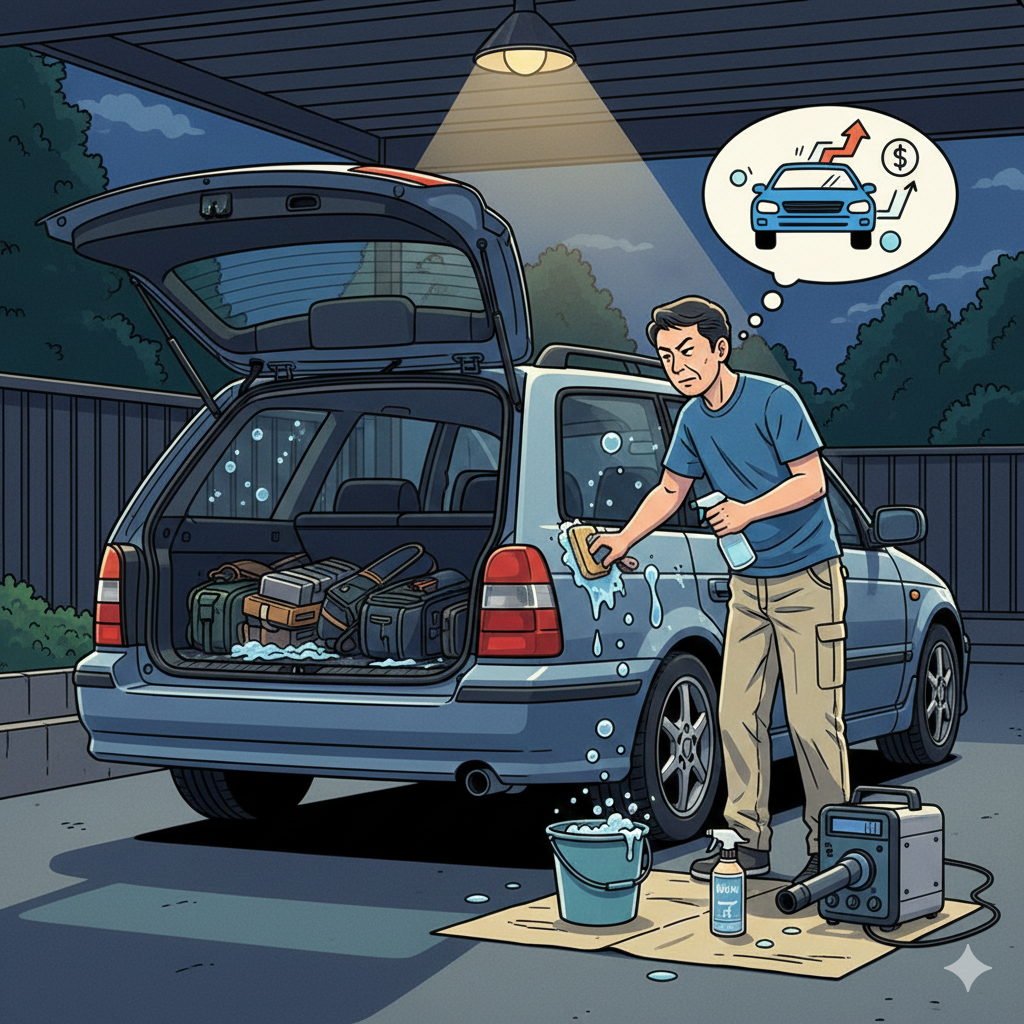 釣り車 魚の臭い 査定額