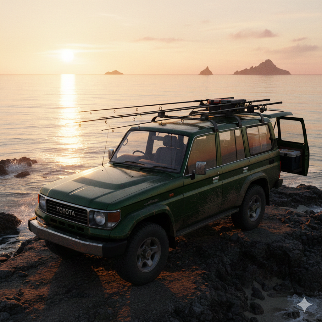 走行距離 10万キロ 買取 釣り車